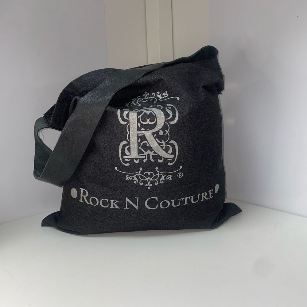 NEW! Rock N Couture Black Tote Bag